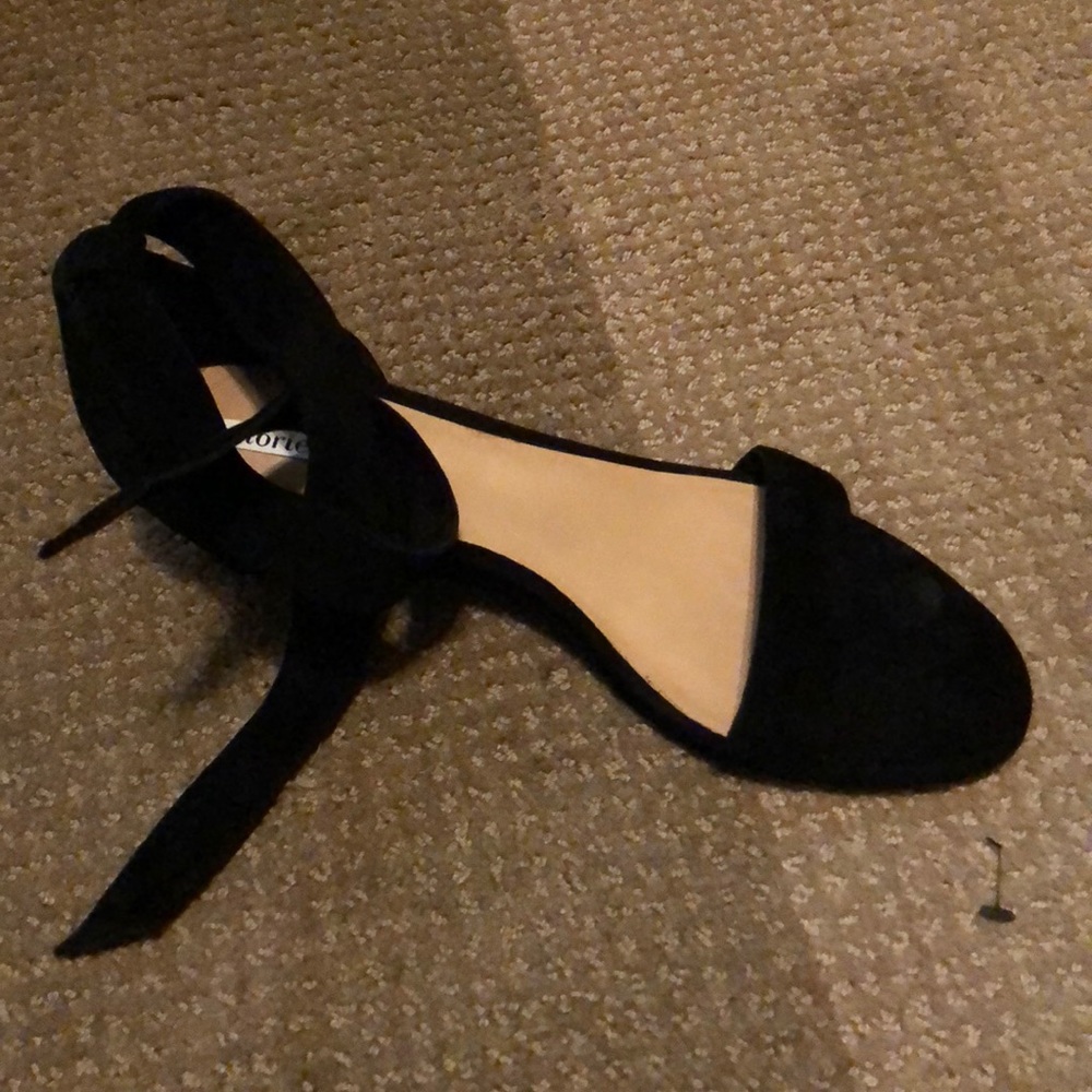 Elorie suede mini wedge sandals